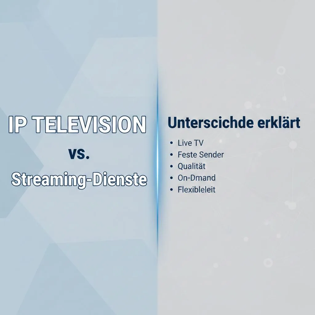 ip television vs. Streaming-Dienste: Unterschiede